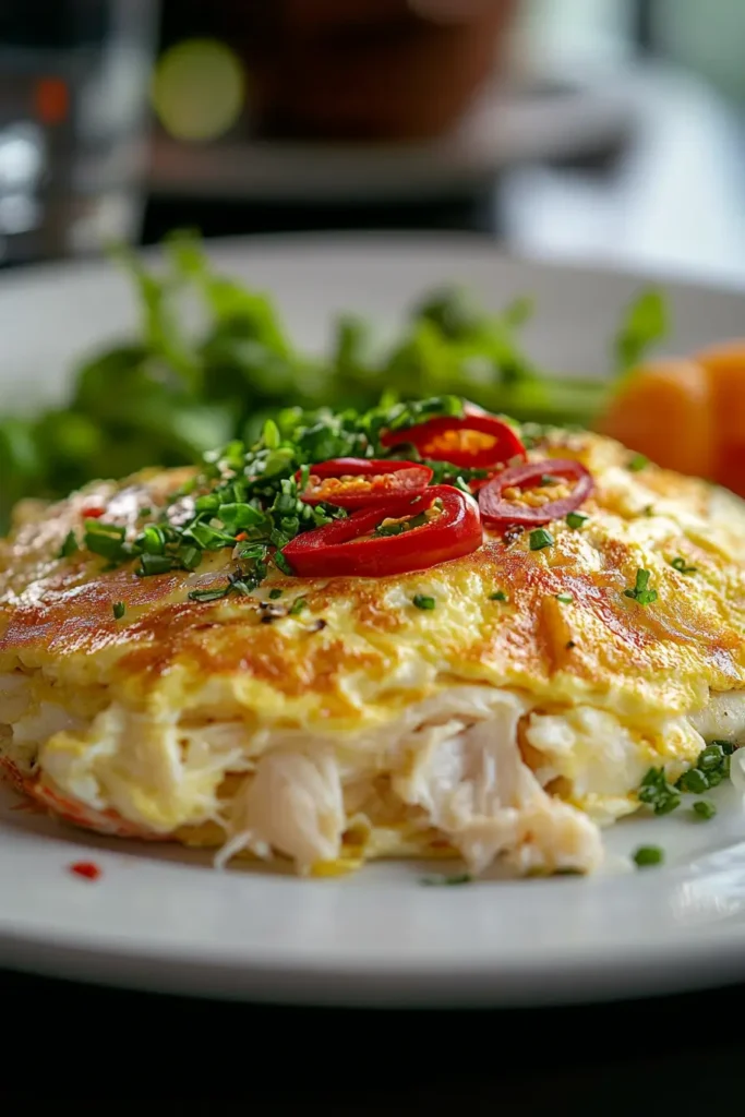 Best Crab Omelette Recipe - Thai to French