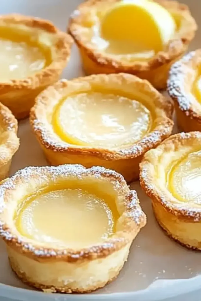 Baby lemon impossible pies