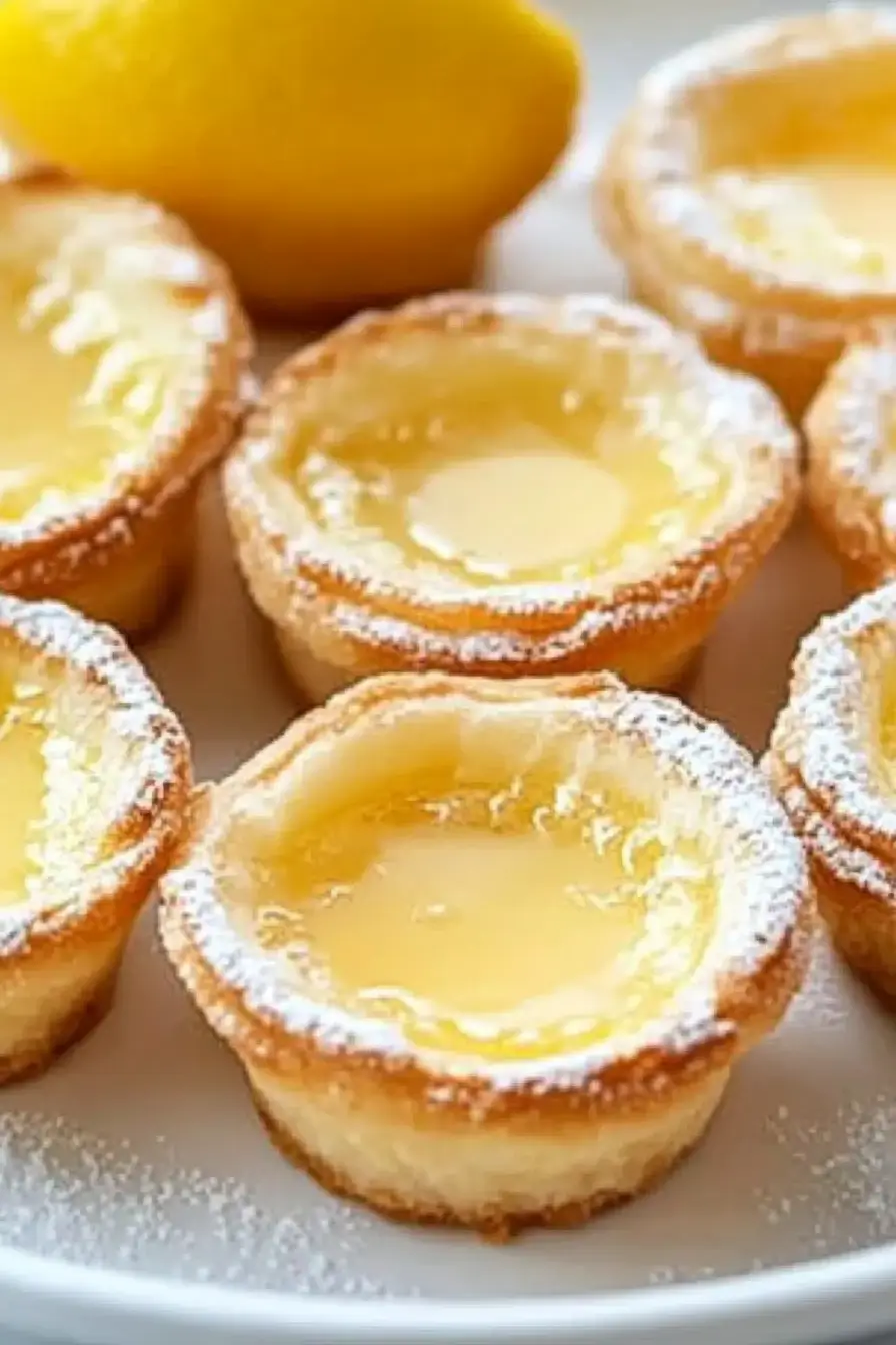 Baby Lemon Impossible Pies Recipe: Easy Dessert