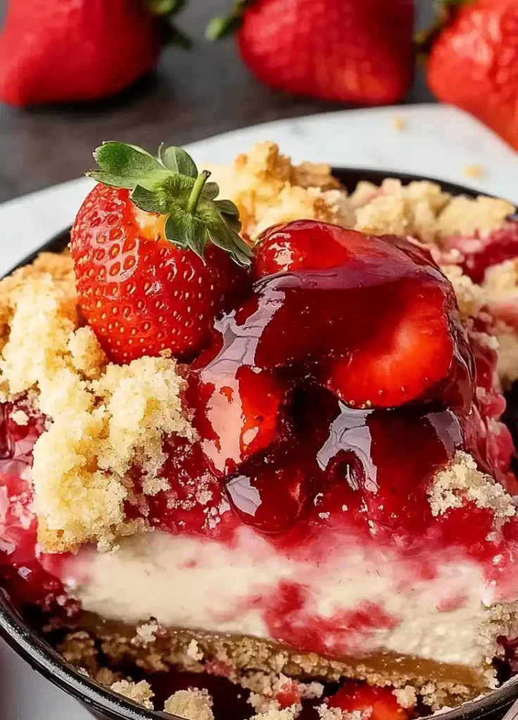 Best Strawberry Cheesecake Dump Cake Recipe