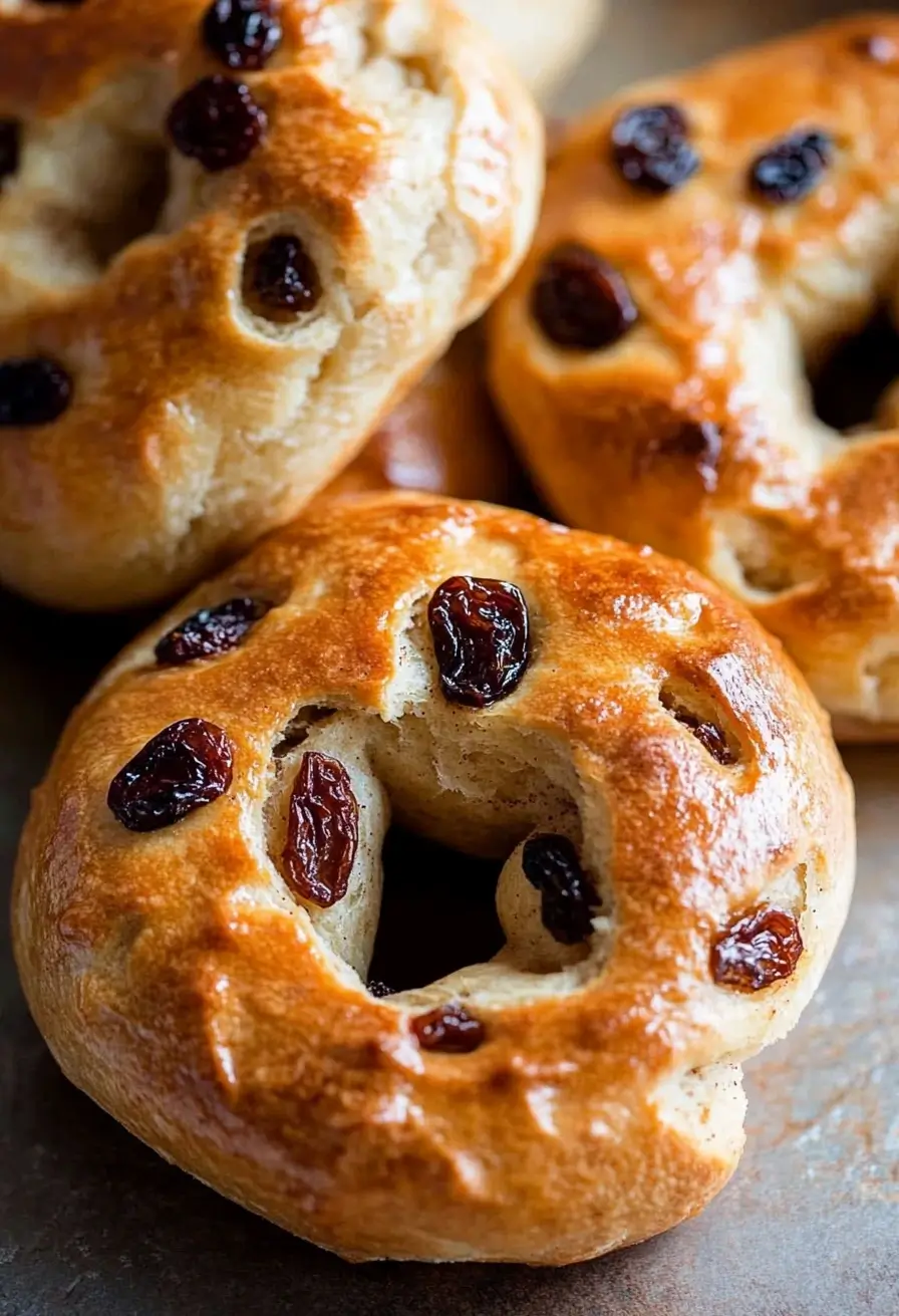 Cinnamon Raisin Bagel Recipe (Soft & Chewy)