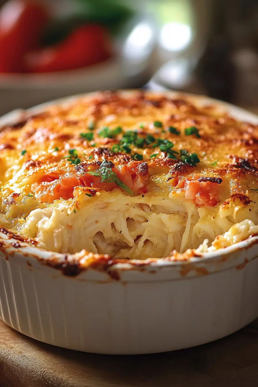 Southern-Style Crab Casserole Recipe
