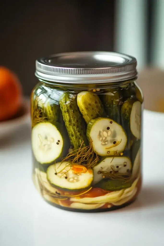 Easy Spicy Dill Pickle Recipe