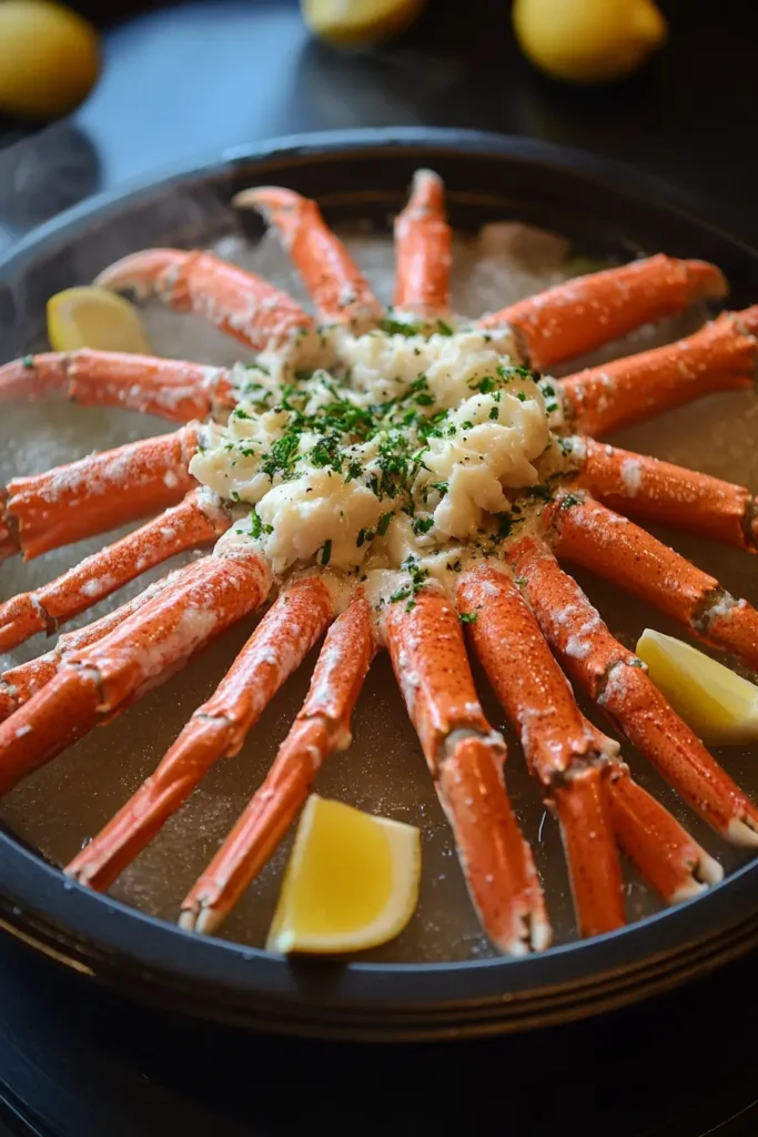 Snow Crab Recipe with Korean Winter Flavors