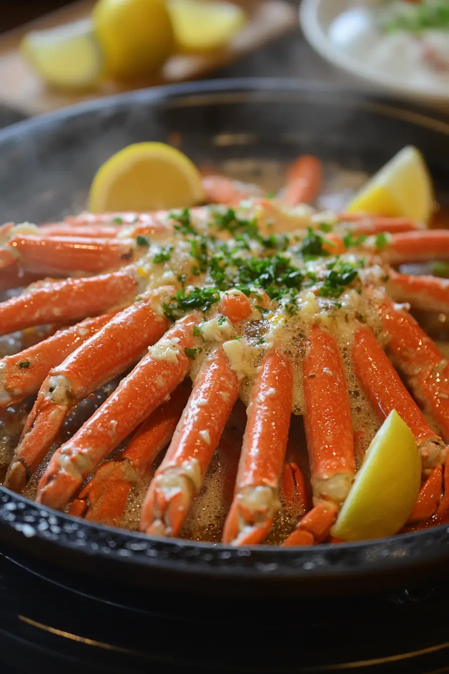 Snow Crab Recipe with Korean Winter Flavors