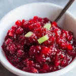 ocean spray cranberry relish recipe