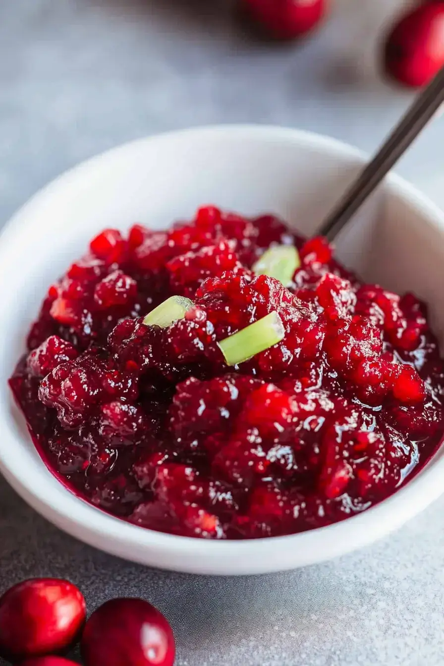 Zesty Classic: Ocean Spray Cranberry Relish Recipe