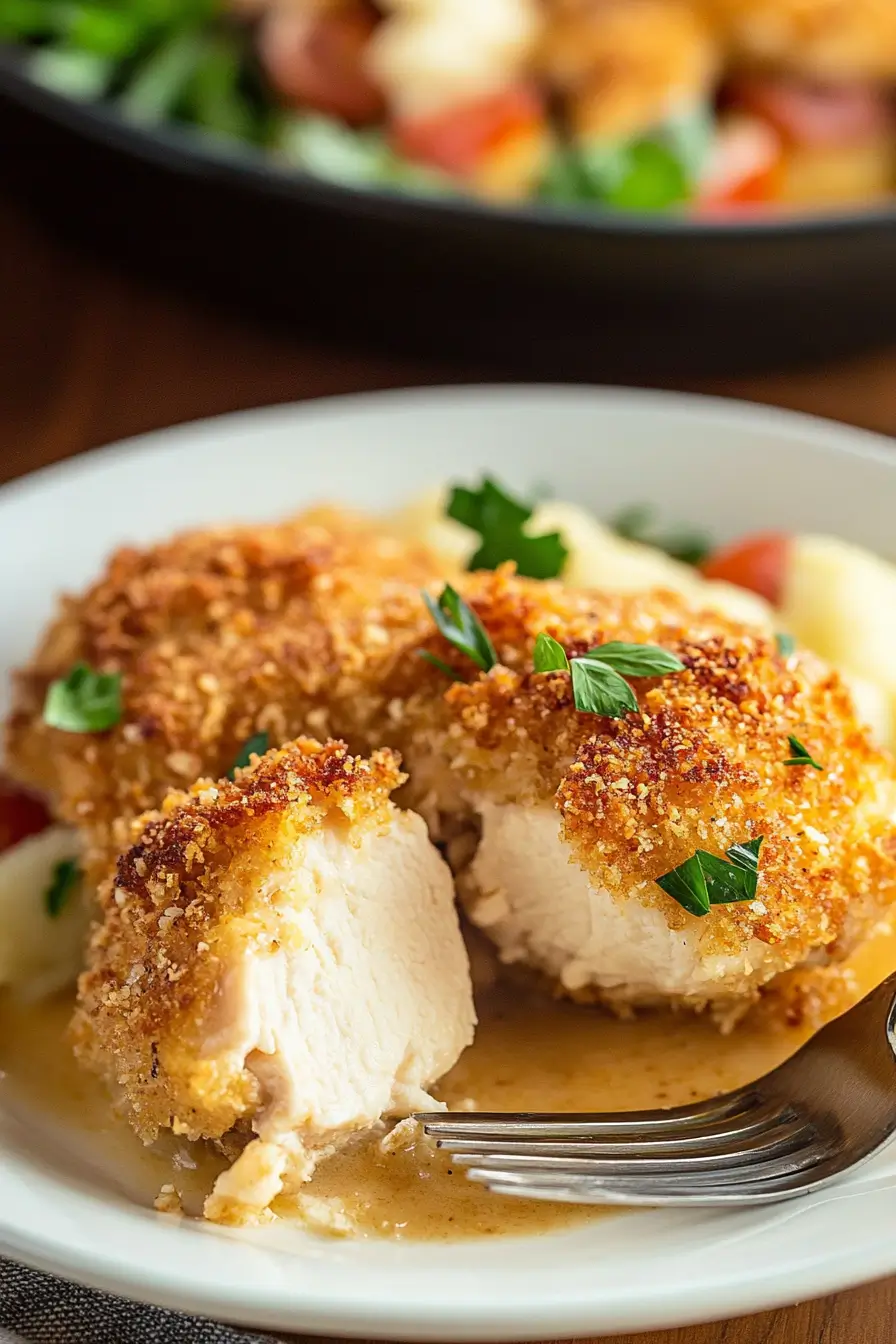Parmesan Crusted Chicken Recipe from Longhorn