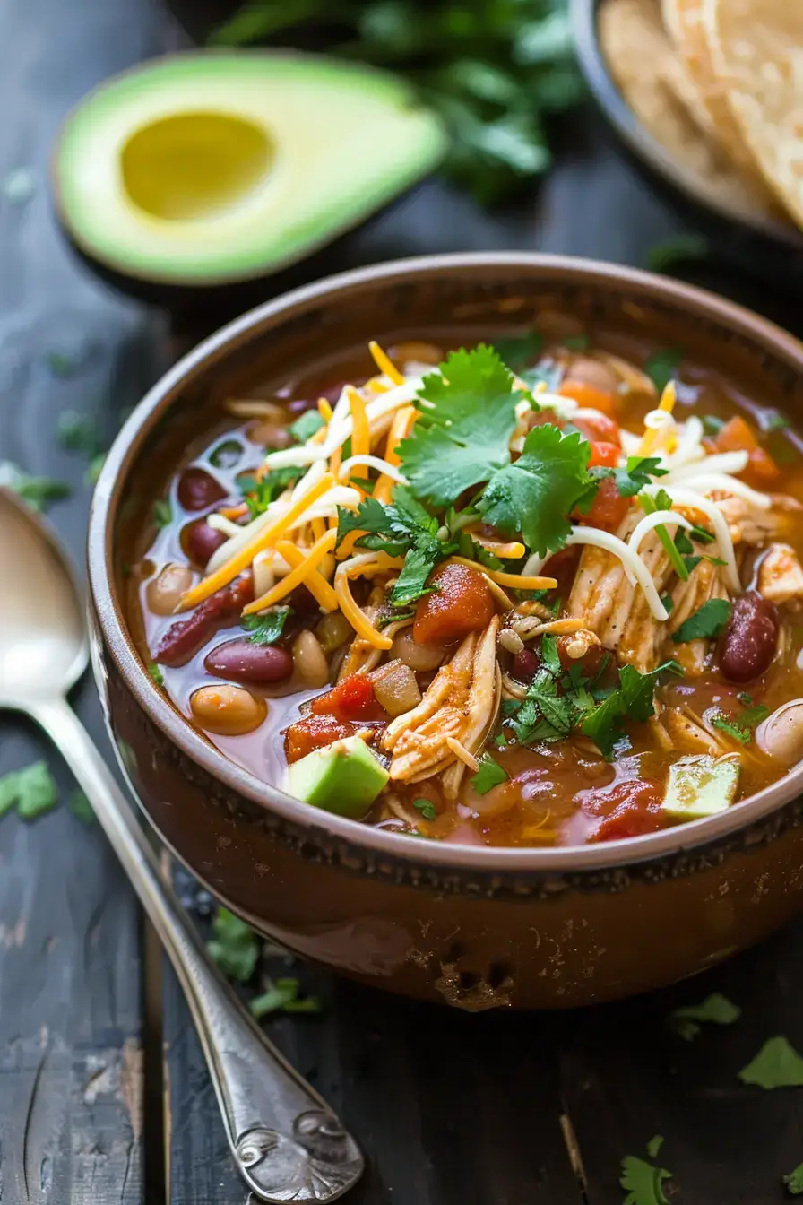 5 Ingredient Crockpot Mexican Chicken