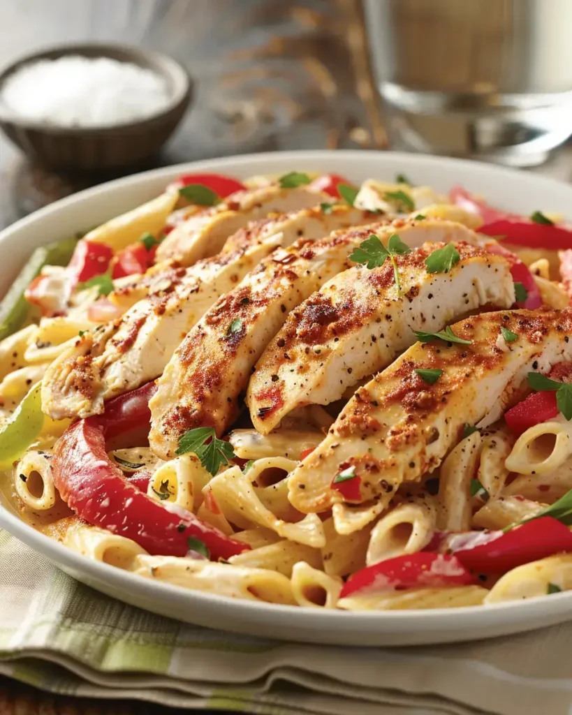 Cajun Chicken Pasta with Cream Cheese