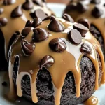 Chocolate Chip Cookie Dough Brownie Bombs