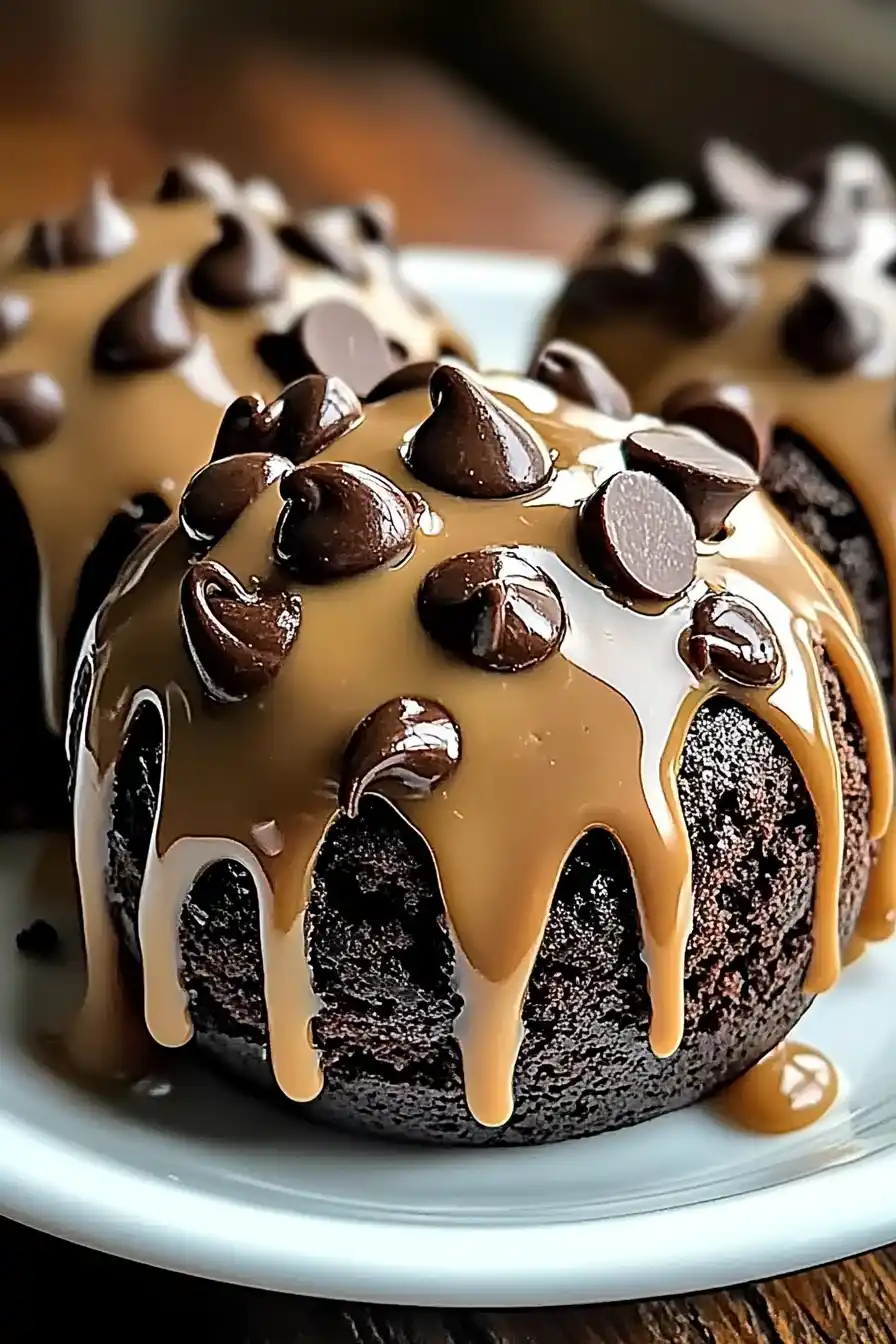 Chocolate Chip Cookie Dough Brownie Bombs