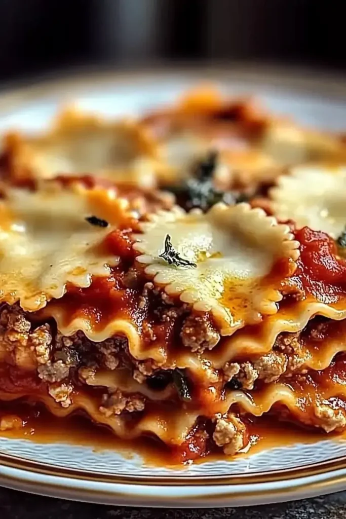 Crockpot Ravioli Lasagna Recipe