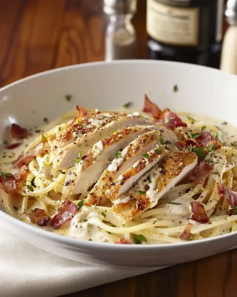 Olive Garden Chicken Carbonara Recipe