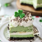 Shamrock Shake Dessert Lasagna Recipe