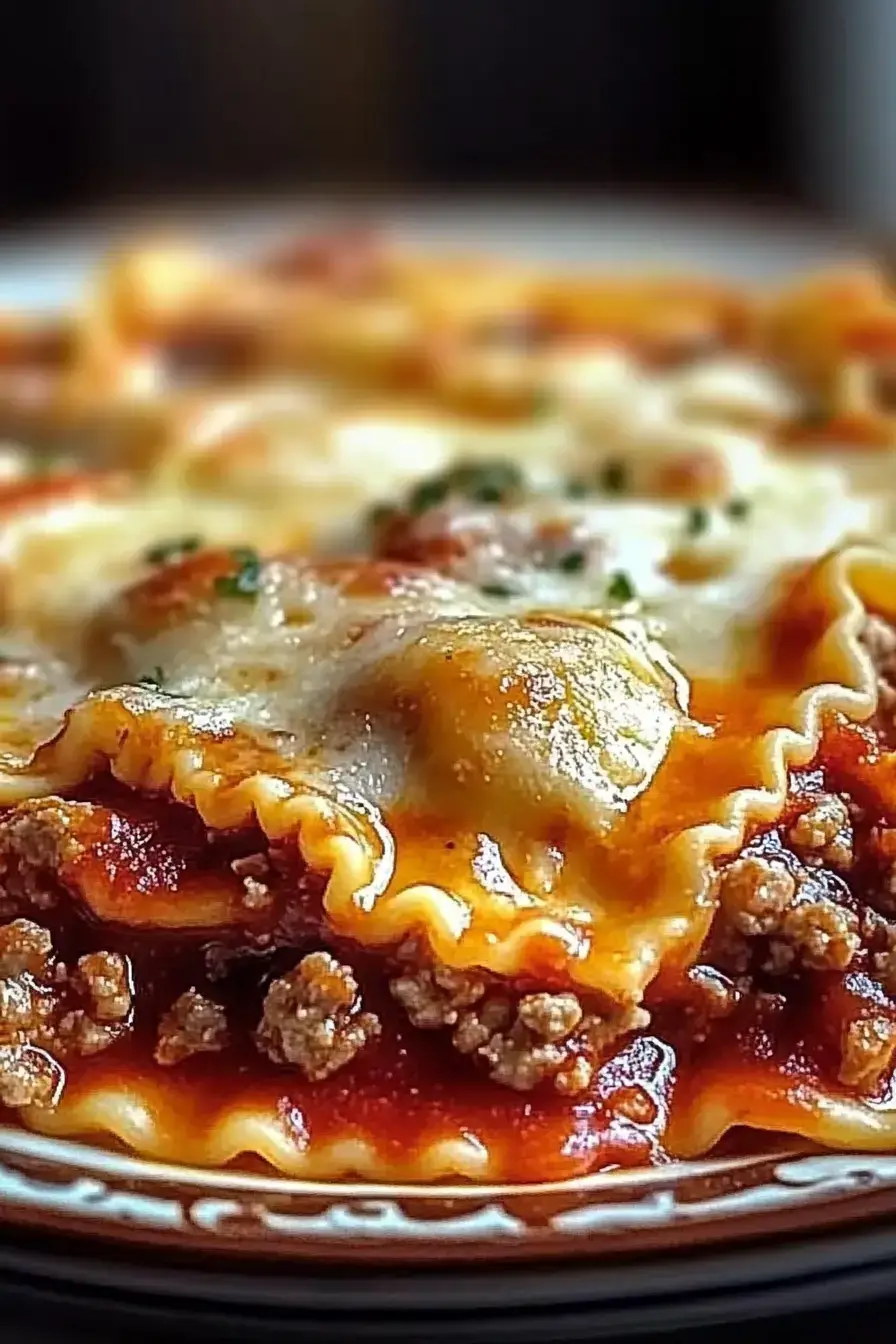 Crockpot Ravioli Lasagna Recipe