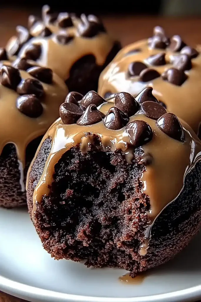 Chocolate Chip Cookie Dough Brownie Bombs
