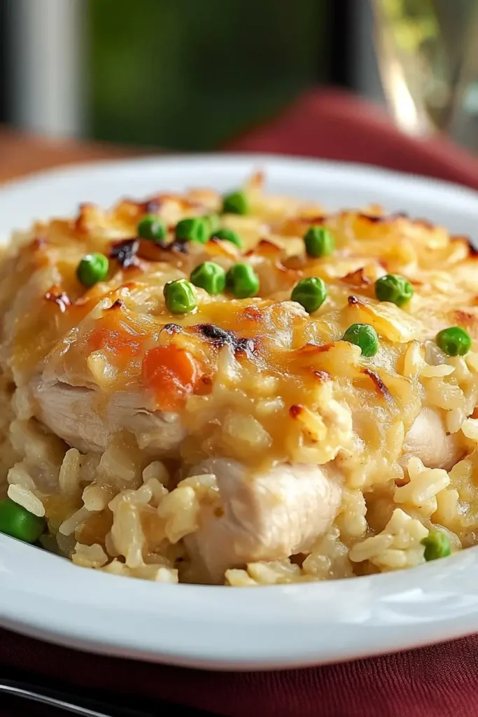 Mamaw's Chicken and Rice Casserole
