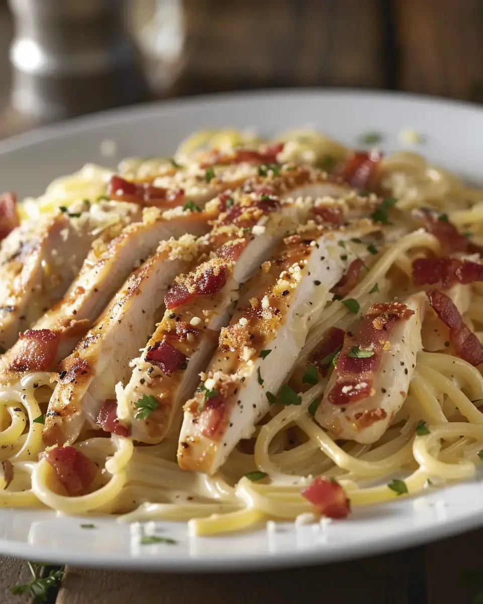 Olive Garden Chicken Carbonara Recipe