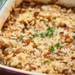 Rice Dish with French Onion Soup recipe