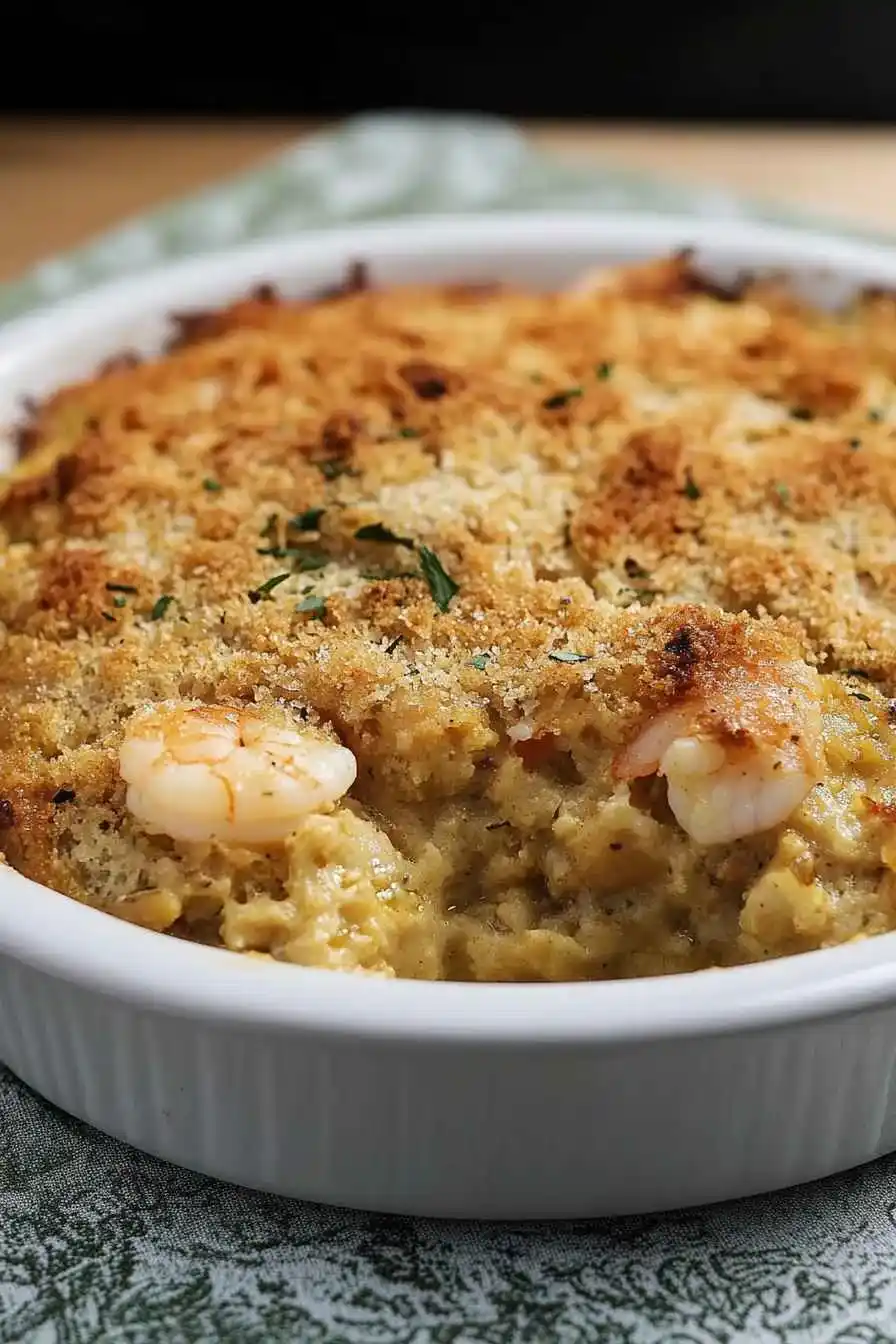 Savory Shrimp and Mirliton Casserole Recipe