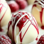 White Chocolate Raspberry Cheesecake Balls recipe