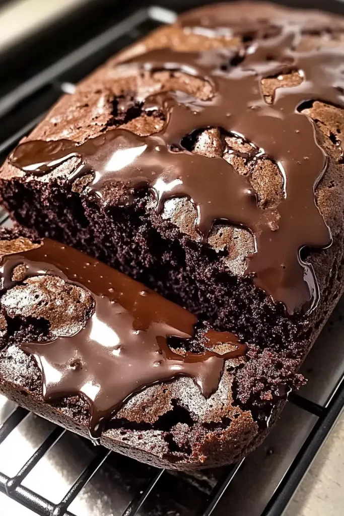 hot fudge brownie bread RECIPE